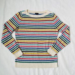 Colorful Striped Women's Sweater